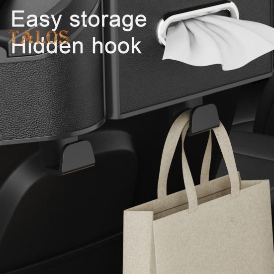 Ящик для хранения на заднем сиденье автомобиля, органайзер для хранения на заднем сиденье автомобиля с 2 держателями для стаканов, многофункциональный, экономит место в салоне автомобиля для внедорожников, фургонов, грузовиков