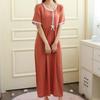 New Summer Nightdress Women Cotton Short Sleeve Polka Dot Breathable Nightgown Homewear Lady Princess Sleepwear Sleepdress Women
