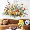 36x52 см цветочные кластеры настенные наклейки для спальни, гостиной, фоновое украшение, настенная роспись, домашний декор