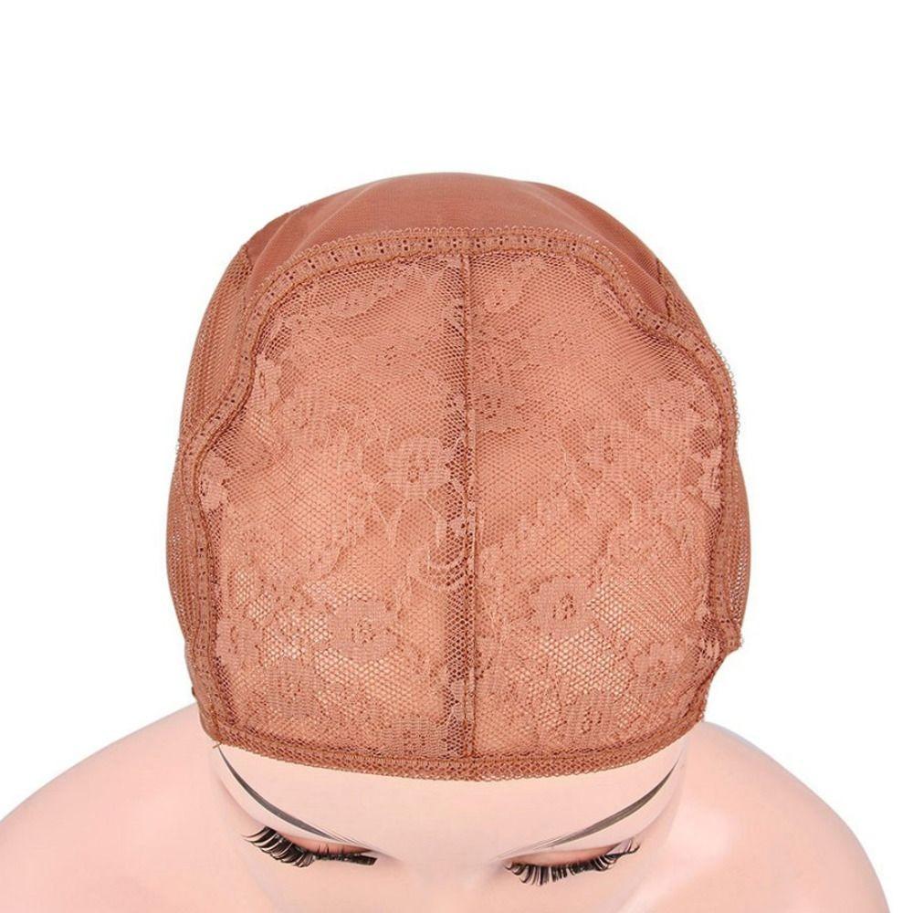 Adjustable Strap Invisible Hair Net 4 Size Lace Wig Cap DIY Mesh Wig Caps Men