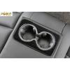 For Cadillac XT6 - Black Titanium Rear Water Cup Panel Frame Trim