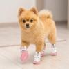 4Pcs Breathable Breathable Pet Boots Golden Mesh Puppy Paw Shoes Mesh Dog Shoes  Indoor Activities