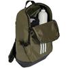 Plecak szkolny miejski adidas essentials 3-striped oliwkowy iz1909