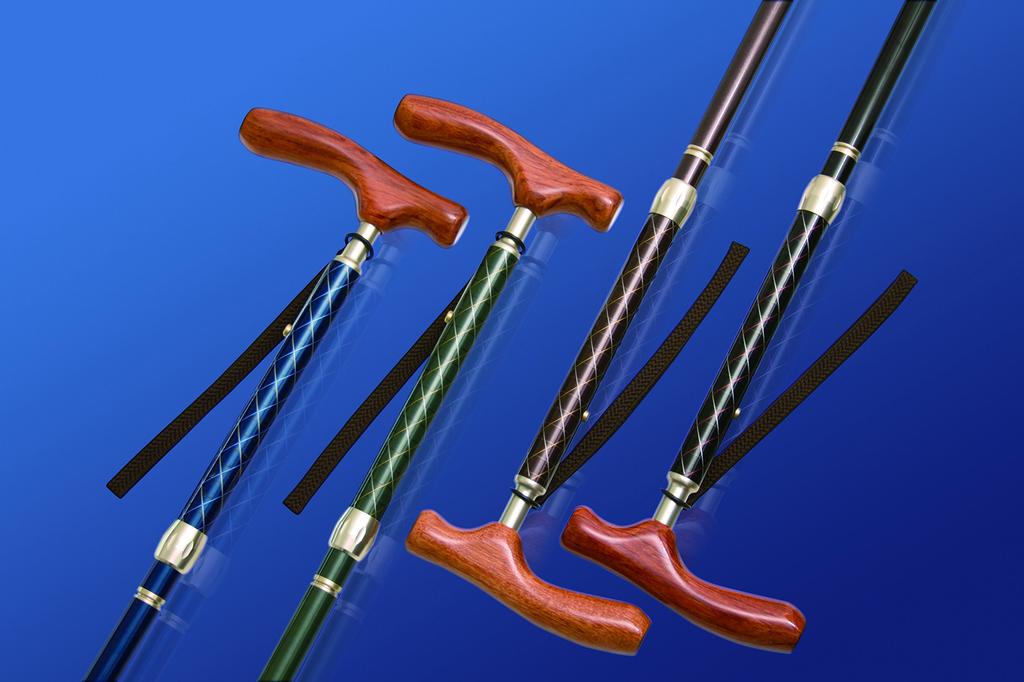 SINANO складная трость Kainos COOL черная