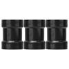3 Pcs 31.8mm To 25.4mm Bike Handlebar Shim Spacer Stem Reducer Road Bicycle Cover Sleeve Adapter