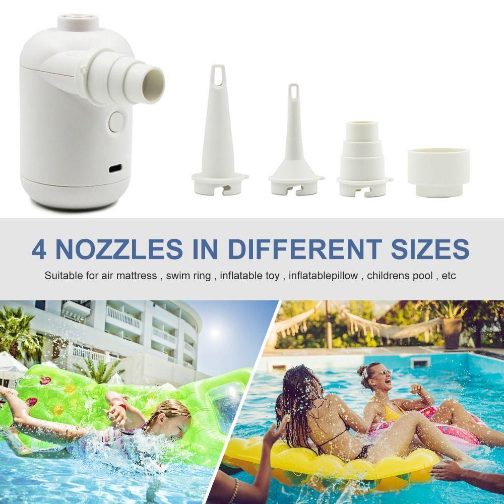 USB Charging Air Inflatable Pump DC 5V Mini Air Pump Electric Air Pump Swimming Ring