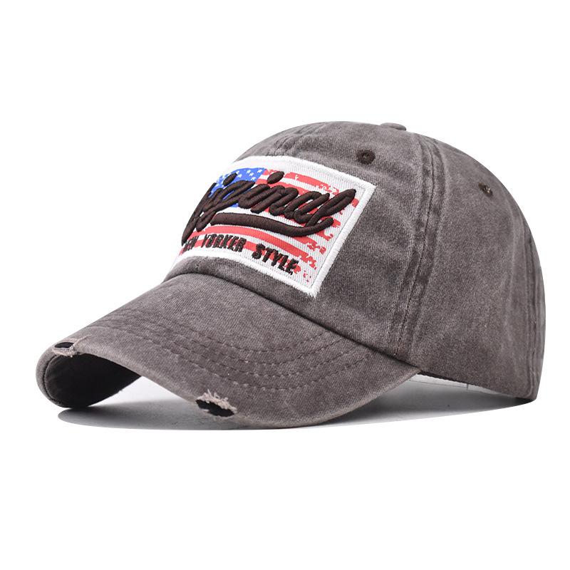 Бейсболка из хлопка с вышивкой, спортивная бейсболка с вышивкой, импортная кепка с американским флагом