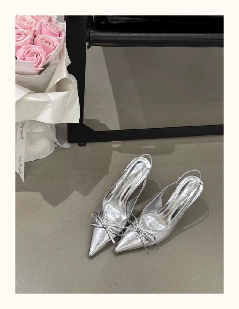 Французские туфли на высоком каблуке, сумка, сандалии с головой, сказочные туфли, новинка 2025, весенне-летний темперамент, знаменитость, телесные остроносые туфли-лодочки