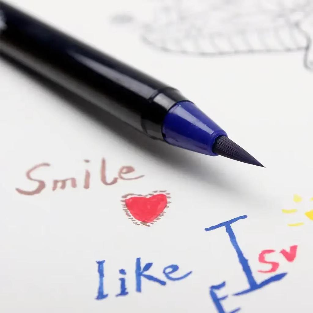 Набор из 20+1 акварельных кистей, яркие цвета для рисования, каллиграфии, художественных проектов и поделок, идеально подходит для новичков и профессионалов