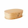 Akita Odate Kogei Magewappa Oval Lunch Box (Small)