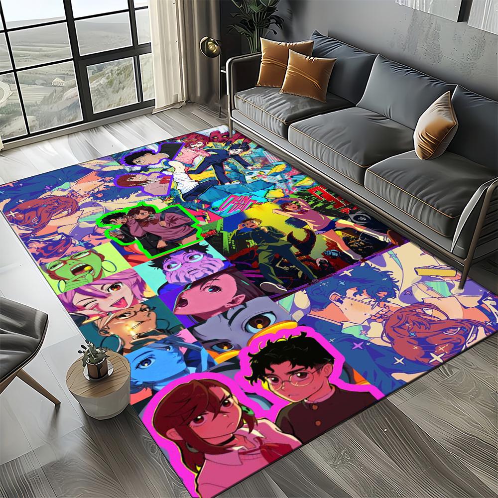 3D ДАН ДА ДАН Аниме Мультфильм Ковер Коврик для Гостиной Спальни Дома Украшение Дивана, Детский Игровой Нескользящий Коврик для Пола Подарок