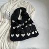 Knitted Handbags Female Large Capacity Totes Women's Shoulder Bag Summer Beach Bag Casual Hollow Woven Shopping Purses CLE