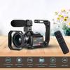 ORDRO AC5 4K WiFi Цифровая видеокамера Видеокамера Регистратор DV 28 МП 3,1-дюймовый IPS-сенсорный экран 12-кратный оптический зум Time Lapse