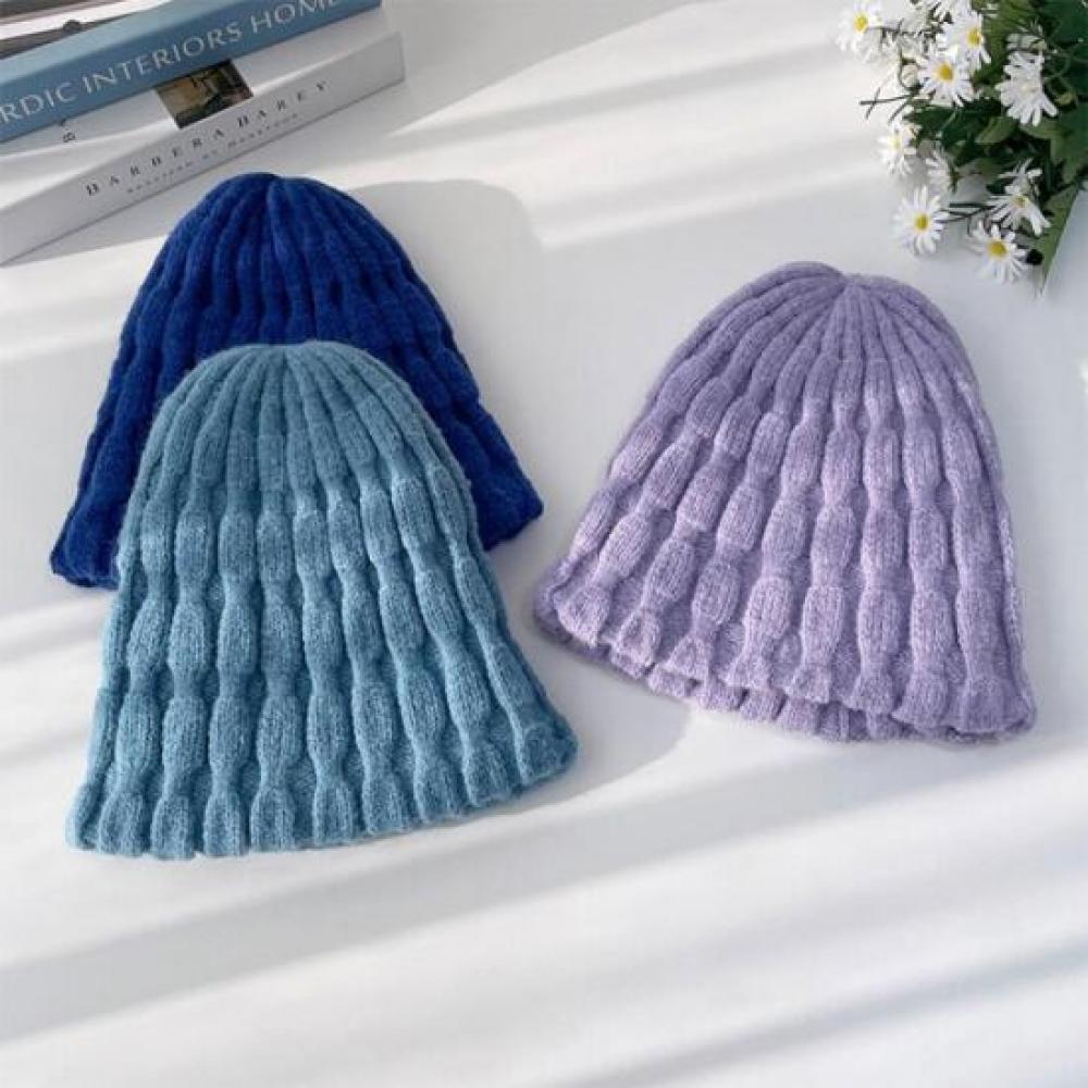 New Arrivals Open Run Couple Warm Wool Sweater Beanie