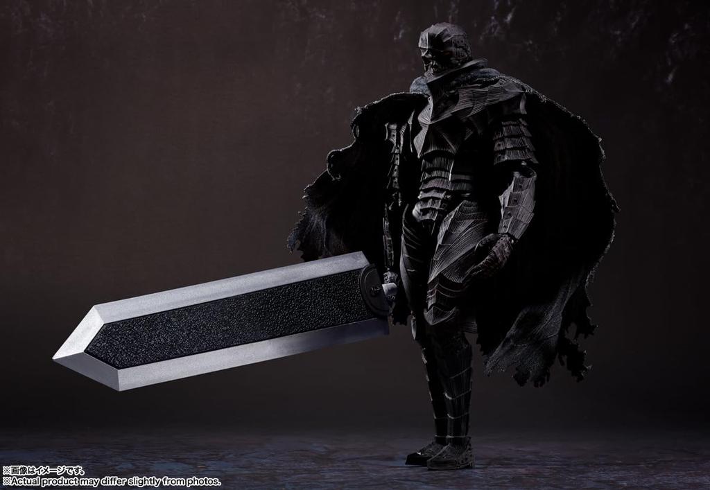 TAMASHII NATIONS Berserk Guts Приблизительно 160 мм окрашенная подвижная фигурка SHFiguarts (Беркер Броня) -Страсть - АБС, ПВХ и ткань