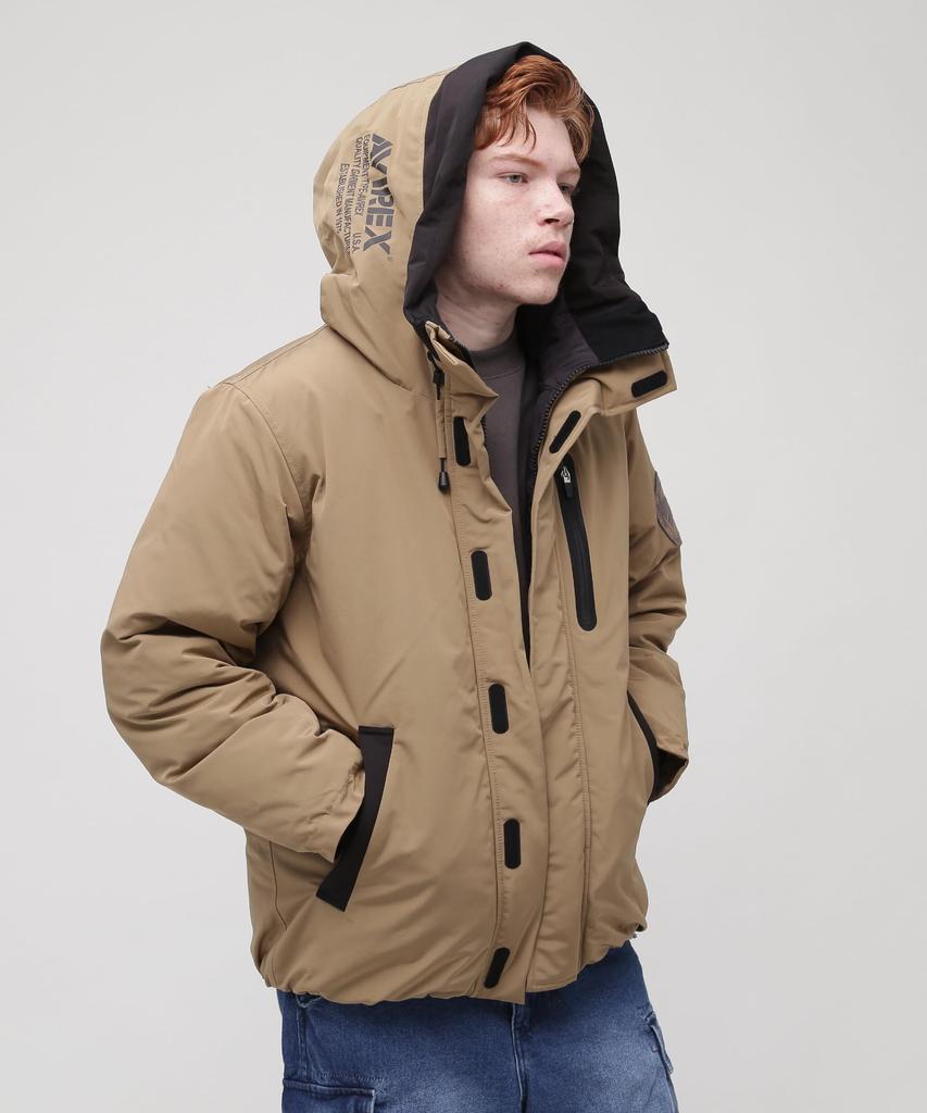 Limited MILITARY FUNCTION DOWN JACKET 2 Military Function Down Jacket 2 L 040 Beige [Avirex] WEB&DEPOT Men's 783-4953001