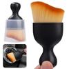 Car Interior Cleaning Brush Conditioner Air Outlet Soft Fur Clean Brushes with Shells Crevice Dust Removal Detailing Brush Tools