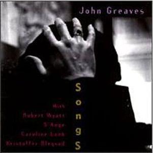 CD JOHN GREAVES Songs TFCK88203 Toys Factory 2002 Japan ObiRock Used