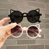 Girls Boy Cute Cat Anti Eyeglasses Glasses Toddler Baby Cartoon Cat Sunglasses Kids Children Gift