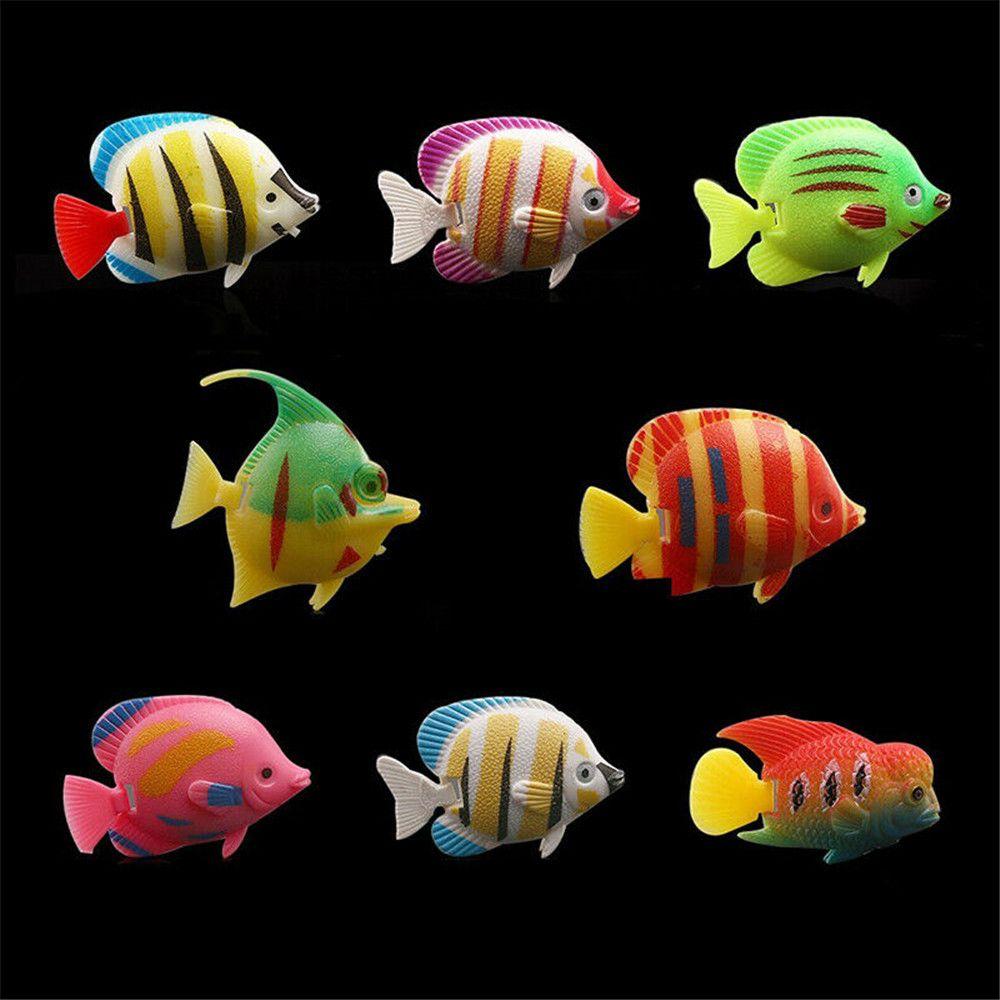 Home Swim Decor Artificial Fake Floating Fish Ornamental Fish Aquarium Decorations Pet Supplies
