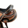 Premium Western Leather Barrel Racing Horse Saddle Suede Seat