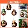 Cartoon Dragon Egg Car Hanging Decoration Christmas Tree Ornament Gift Acrylic/glass Material Cartoon Style Multiple Color Options Interior Car Decor
