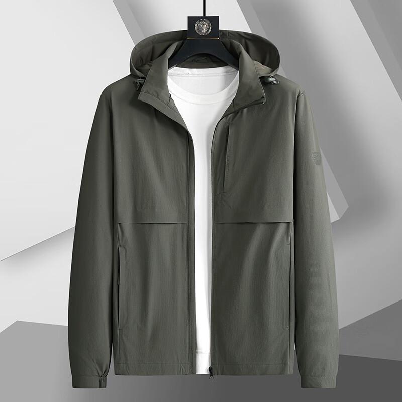 Dibenze Мужская повседневная куртка большого размера на весну-осень