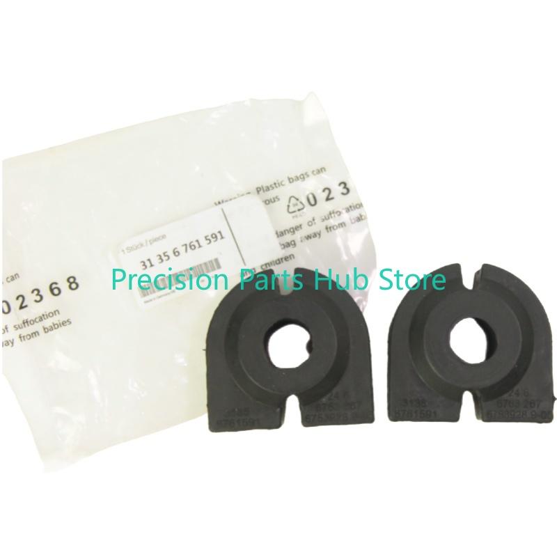 OEM 31356761591 2PC Car Accessories Stabilizer Mount For BMW 5 6 7 Series E60 E61 E65 E66 Axle Stabilizer Sway Bar Bushing