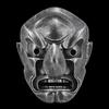 Exquisite Long-nosed Tengu Mask In Silver Copper And Red For Halloween And Cosplay
