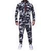 New Men's Outdoor Camouflage Tops Dye-Sublimation Camouflage Suit