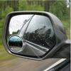 CQPKJ1 2Pcs Round Frame Convex Blind Spot Mirror Reversing Mirror For Tesla Model 3 Model S X Model Y Roadster SpaceX Cybertruck Coil