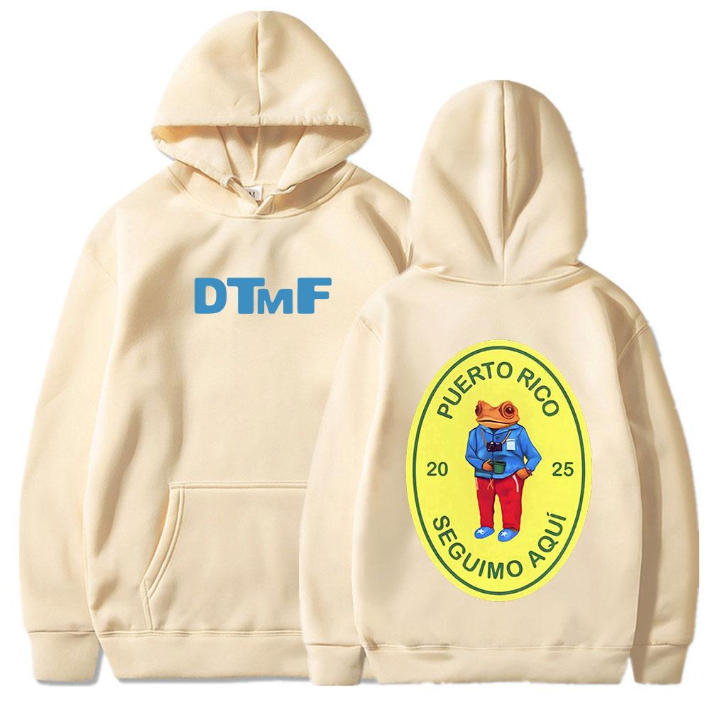 DTMF Debí Tirar Más Fotos 2025 New Album Hoodies Bad Bunny Singer Printing Sweatshirts Men Women Clothing Pullovers Streetwear