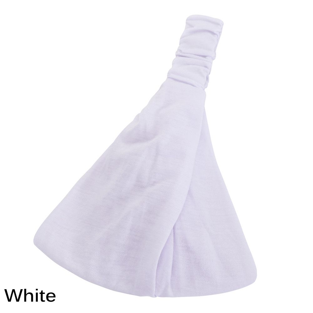 Running Solid    Bandanas  Turban  Sport  Wide Hairband Head Wrap Yoga  Elastic Headband