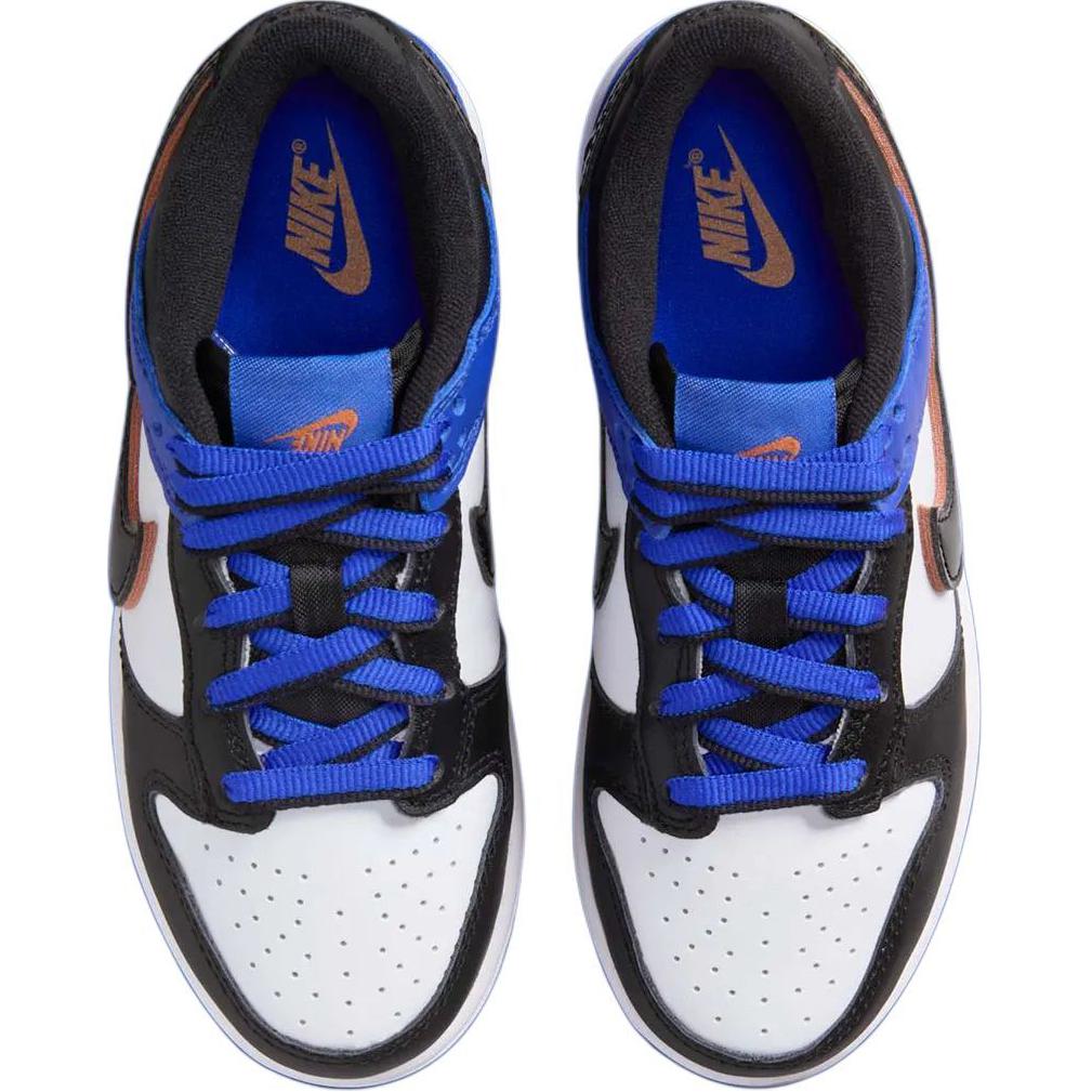 Nike Кроссовки Dunk Low SE PS Dance Party для детей, синие, белые, гоночные, синие HF0971-100