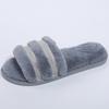 2025 Fashion Thicken Furry Slippers for Women House Flat Comfort Slippers Woman Winter Non Slip Wear-Resistant Sandals Female