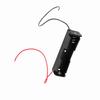 10pcs Plastic Battery Holder Storage Box Case for 1x 18650 Battery With Wire Leads