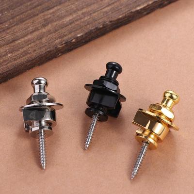 Круглая головка Skidproof Круглая головка Straplocks Кнопка для гитарного ремня Система фиксации ремня