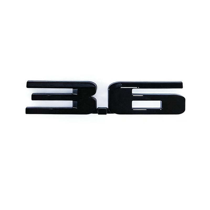 3.6 36S trunk label logo car stickers for Cadillac CTS SRX SLS CT456 XTS XT rear tail 36S 3.6 emblem refitting car accessories