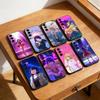 Чехол для телефона с аниме O-Oshi No Ko для Samsung Galaxy A91,80,73,72 ,71,53,52,32 ,31,22,21s,20, Мягкий черный чехол