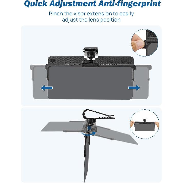 JOYTUTUS Поляризованный удлинитель козырька для автомобиля, улучшенный регулируемый удлинитель козырька автомобиля, блокиратор солнца, УФ400, защита от бликов, рассеянного света, УФ-лучей