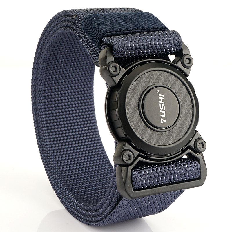 Quick-Release Nylon Tactical Belt for Workwear & Outdoor Training