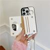 Кожаный чехол-кроссбоди для телефона для iPhone 13 12 Mini 16 Plus 15 14 11 Pro Max XS Кошелек с держателем для карт Противоударный чехол