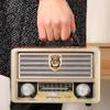Retro Portable Radio Wireless Bluetooth Speaker HIFI Stereo AM/FM Radio Receiver Player USB TF Card AUX MP3 Digital Player