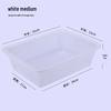 Bingyue Thickened Plastic Rectangular Strainer