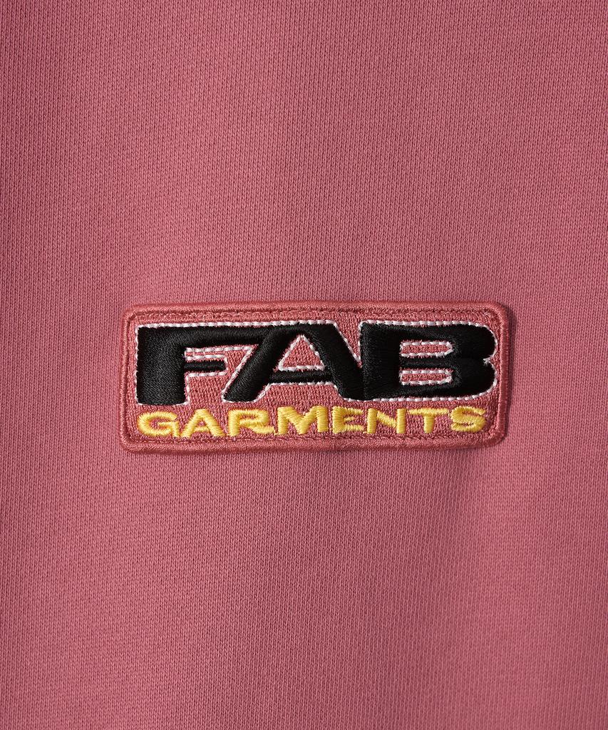 Garments Fab Худи на молнии «Местная знаменитость» (Темно-розовый)