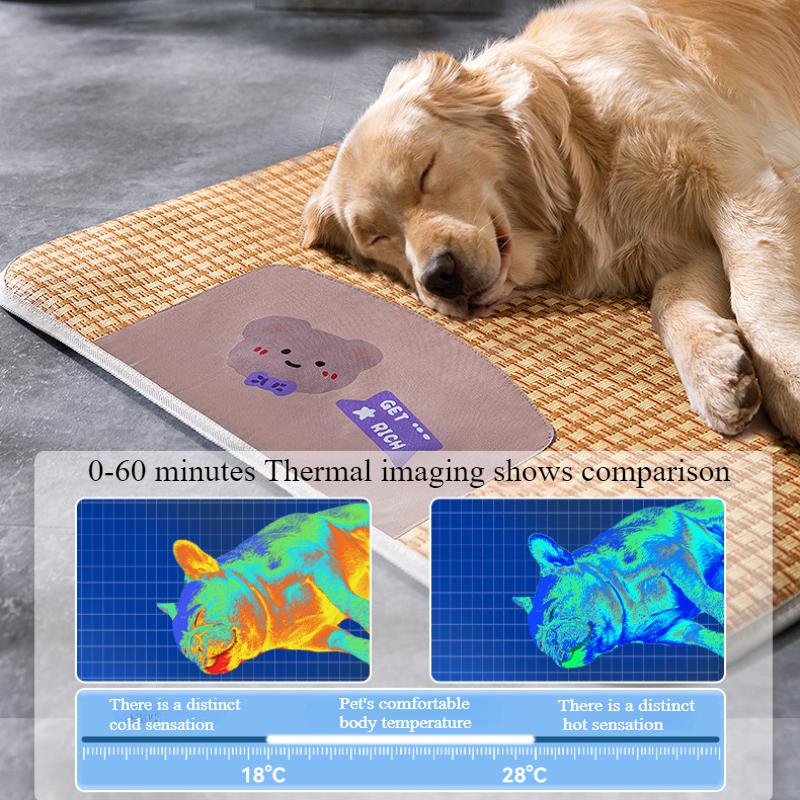 Охлаждающая подставка для домашних животных на весну и лето Коврик для мелких домашних животных весом до Прочное одеяло для диванных кошек