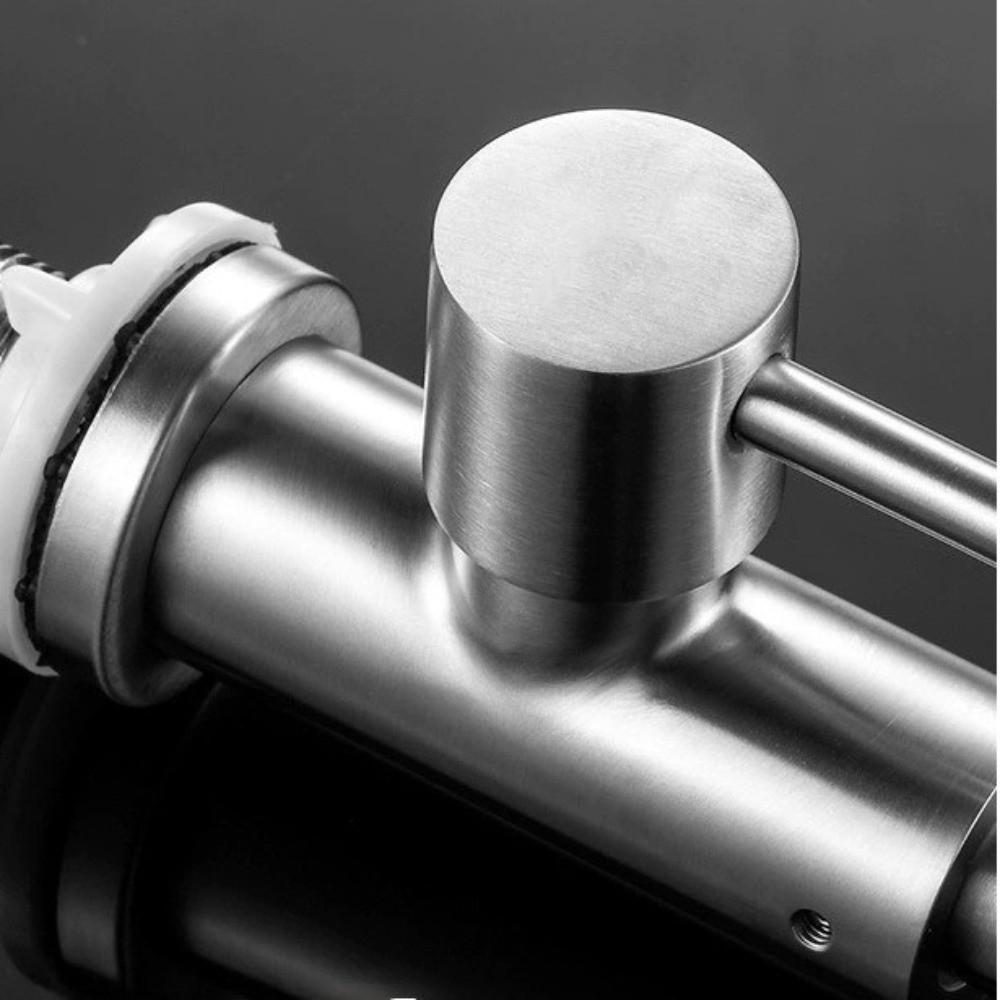 360° Rotate Kitchen Water Faucet 2-in-1 Flexible Faucet Double Head Sink Tap  Sink Installation