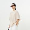 LESS Women's 2025 Summer Round Neck Short Sleeve Knit Top