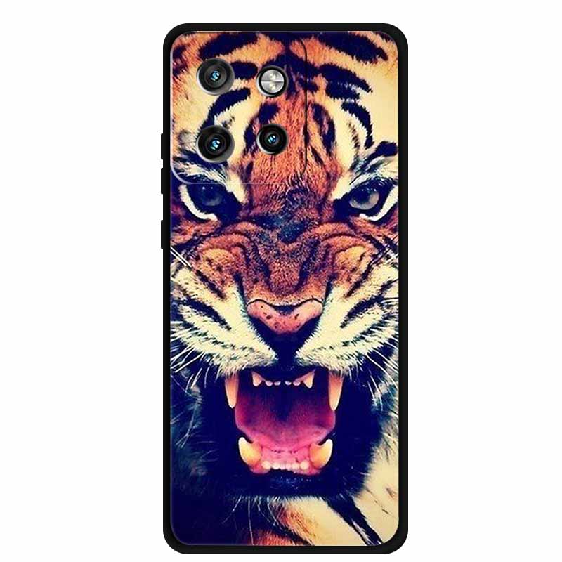 Soft Case For Motorola Moto G75 5G Cover Silicone Print Luxury Flower TPU Soft Phone Cases For Moto G75 5G Animal Colorful TPU