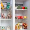 Разделительная доска для холодильника, выдвижной пластиковый разделитель, классифицированная шина для хранения, регулируемая кухонная полка, органайзер